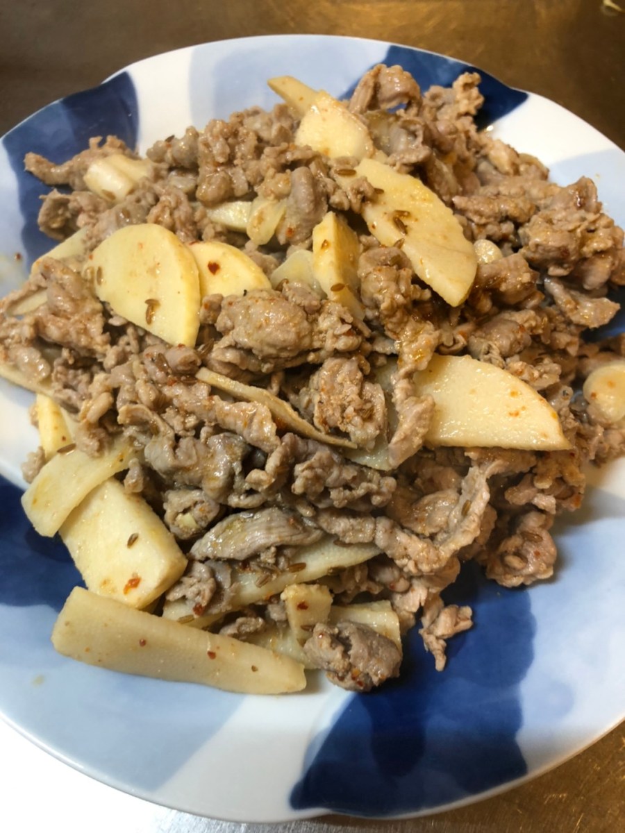 Lamb and Bamboo Shoots with&nbsp;Cumin