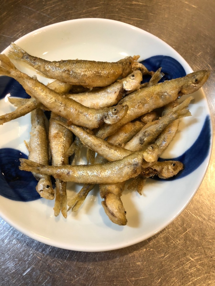Deep-fried Pond Smelt